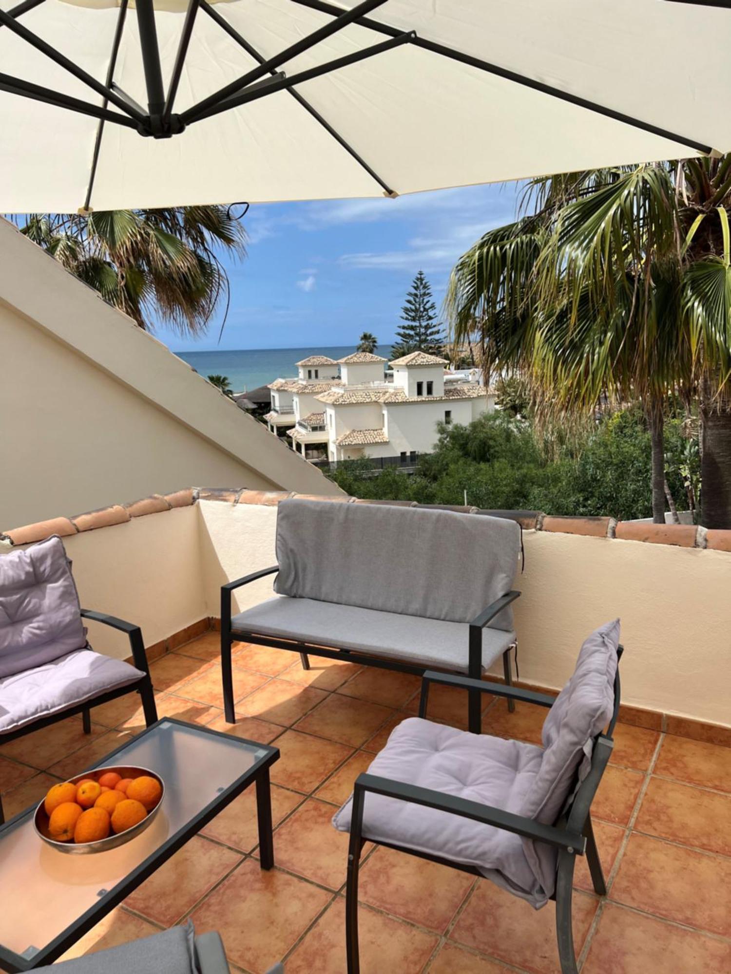 Stylish Townhouse In Beachfront Complex Marbella Eksteriør billede